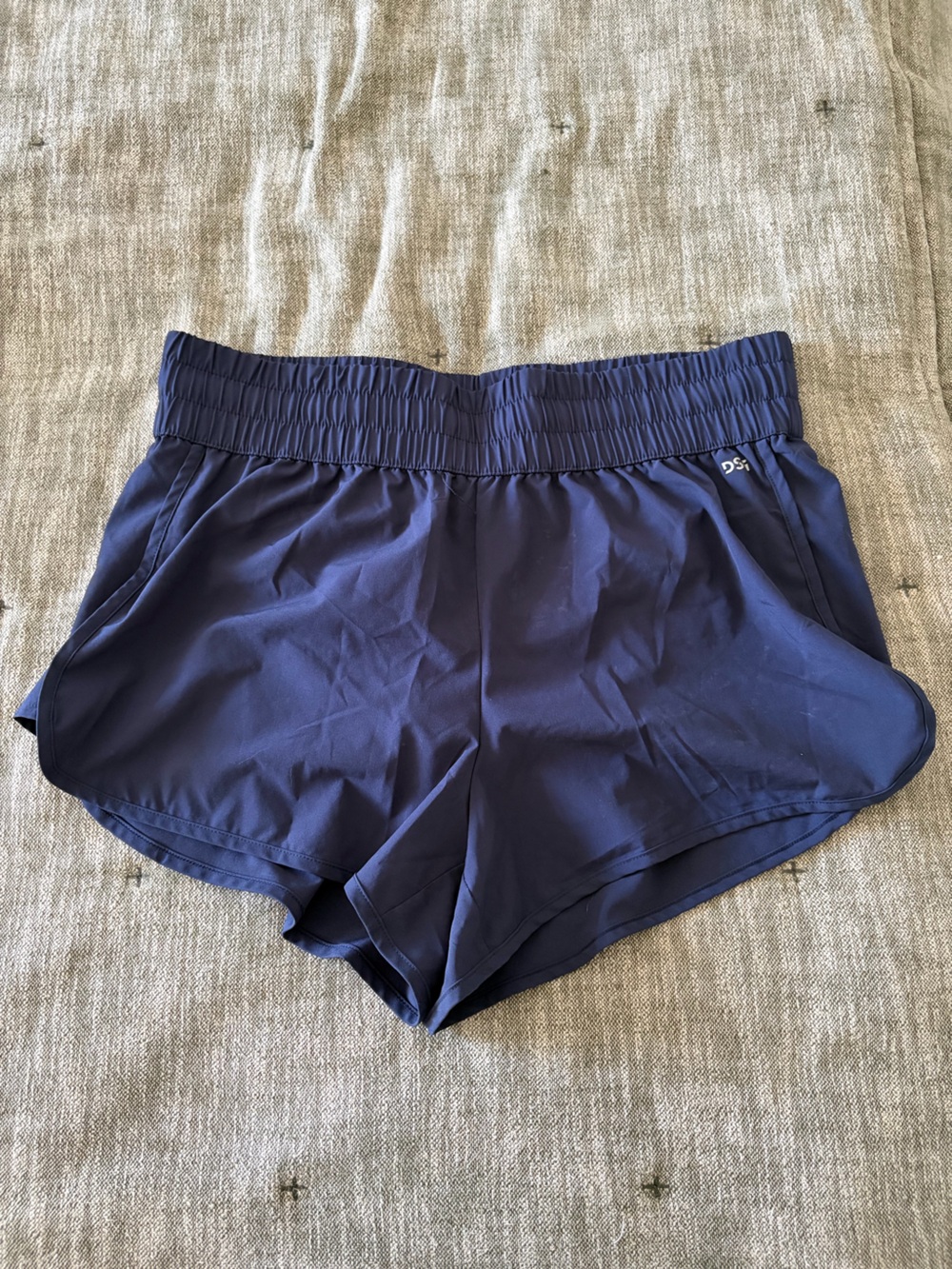 DSG Navy Women's Athletic Shorts - Elastic Waist